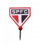 Gancho De Metal Com Brasão - Spfc